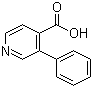 structure of CAS# 104096-15-3, 3-苯基异烟酸
