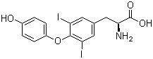 structure of CAS# 1041-01-6, 3,5-Diiodo-L-thyronine