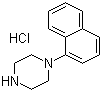 structure of CAS# 104113-71-5, 1-(1-萘基)哌嗪盐酸盐