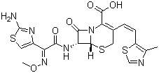 structure of CAS# 104145-95-1, Cefditoren