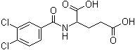 CAS # 104252-58-6, N-(3,4-Dichlorobenzoyl)-DL-glutamic acid