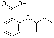 CAS # 1042628-30-7, 2-(1-Methylpropoxy)benzoic acid