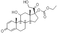 CAS # 104286-02-4, Prednisolone 17-(ethyl carbonate)