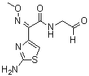 CAS # 104301-63-5, (Z)-2-Amino-alpha-(methoxyimino)-N-(2-oxoethyl)-4-thiazoleacetamide
