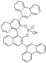 structure of CAS# 1043567-32-3, (11bS)-4-羟基-2,6-二-9-菲基-二萘并[2,1-d:1',2'-f][1,3,2]二氧杂磷杂卓  4-氧化物