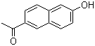 CAS # 10441-41-5, 6-Acetyl-2-naphthol, 1-(6-Hydroxy-2-naphthyl)ethan-1-one