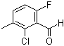 CAS # 104451-99-2, 2-Chloro-6-fluoro-3-methylbenzaldehyde