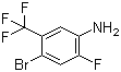 CAS 登录号：104460-70-0, 4-溴-2-氟-5-(三氟甲基)苯胺