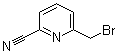 structure of CAS# 104508-24-9, 6-Bromomethyl-2-pyridinecarbonitrile