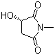 structure of CAS# 104612-35-3, (S)-(-)-2-Hydroxy-N-methylsuccinimide