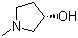 structure of CAS# 104641-59-0, (S)-(+)-1-甲基-3-羟基吡咯烷