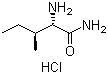 structure of CAS# 10466-56-5, L-异亮酰胺盐酸盐