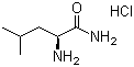 structure of CAS# 10466-61-2, L-亮氨酰胺盐酸盐
