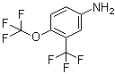 structure of CAS# 104678-68-4, 3-三氟甲基-4-三氟甲氧基苯胺