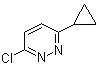 structure of CAS# 1046816-38-9, 3-氯-6-环丙基哒嗪