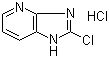 structure of CAS# 104685-82-7, 2-氯-1H-咪唑并[4,5-b]吡啶盐酸盐