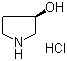 structure of CAS# 104706-47-0, (R)-3-羟基吡咯烷盐酸盐