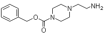 CAS 登录号：104740-55-8, 4-(2-氨基乙基)哌嗪-1-羧酸苄酯