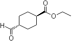 structure of CAS# 104802-53-1, trans-4-Formylcyclohexanecarboxylic acid ethyl ester