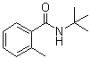 structure of CAS# 104847-07-6, N-叔丁基-2-甲基苯甲酰胺