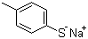 structure of CAS# 10486-08-5, 4-甲基苯硫酚钠