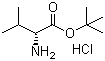 structure of CAS# 104944-18-5, D-缬氨酸叔丁酯盐酸盐