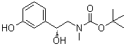CAS 登录号：1049702-99-9, N-[(2R)-2-羟基-2-(3-羟基苯基)乙基]-N-甲基氨基甲酸叔丁酯