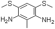 structure of CAS# 104983-85-9, 3,5-Dimethylthio-2,6-diaminotoluene