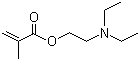 structure of CAS# 105-16-8, 甲基丙烯酸二乙氨基乙酯
