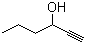 structure of CAS# 105-31-7, 1-己炔-3-醇