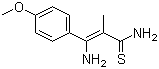 CAS # 1050392-22-7, 3-Amino-3-(4-methoxyphenyl)-2-methyl-2-propenethioamide
