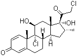CAS # 105102-22-5, Mometasone, Elocon, 9a,21-Dichloro-11b,17-dihydroxy-16a-methylpregna-1,4-diene-3,20-dione