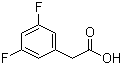 structure of CAS# 105184-38-1, 3,5-Difluorophenylacetic acid