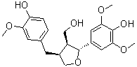CAS # 105256-12-0, (2alpha,3beta,4beta)-(±)-Tetrahydro-2-(4-hydroxy-3,5-dimethoxyphenyl)-4-[(4-hydroxy-3-methoxyphenyl)methyl]-3-furanmethanol