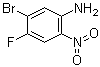 structure of CAS# 1052686-50-6, 5-Bromo-4-fluoro-2-nitrobenzenamine