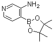 structure of CAS# 1052714-68-7, 3-Aminopyridine-4-boronic acid pinacol ester