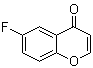 structure of CAS# 105300-38-7, 6-Fluoro-4H-1-benzopyran-4-one
