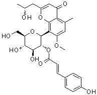structure of CAS# 105317-67-7, 芦荟新甙 D