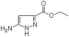 structure of CAS# 105434-90-0, Ethyl 5-aminopyrazole-3-carboxylate