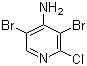 structure of CAS# 1054484-40-0, 3,5-二溴-2-氯-4-吡啶胺