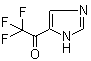 CAS 登录号：105480-28-2, 2,2,2-三氟-1-(1H-咪唑-5-基)乙酮