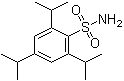 structure of CAS# 105536-22-9, 2,4,6-三异丙基苯磺酰胺