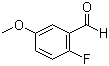 structure of CAS# 105728-90-3, 2-氟-5-甲氧基苯甲醛