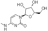 structure of CAS# 10578-79-7, N4-甲基胞苷