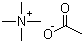 structure of CAS# 10581-12-1, 四甲基醋酸铵