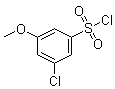 CAS 登录号：1058740-21-8, 3-氯-5-甲氧基苯磺酰氯