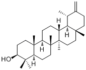 structure of CAS# 1059-14-9, Taraxasterol