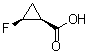 CAS # 105919-34-4, rel-(1R,2R)-2-Fluorocyclopropanecarboxylic acid, cis-2-Fluoro-1-cyclopropanecarboxylic acid, cis-2-Fluorocyclopropanecarboxylic acid