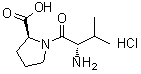 structure of CAS# 105931-64-4, L-Valyl-L-proline hydrochloride
