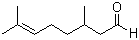 structure of CAS# 106-23-0, Citronellal